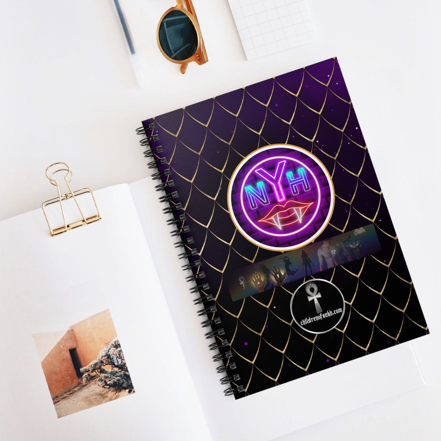 Spiral NYH New York Hive Notebook - Ruled Line