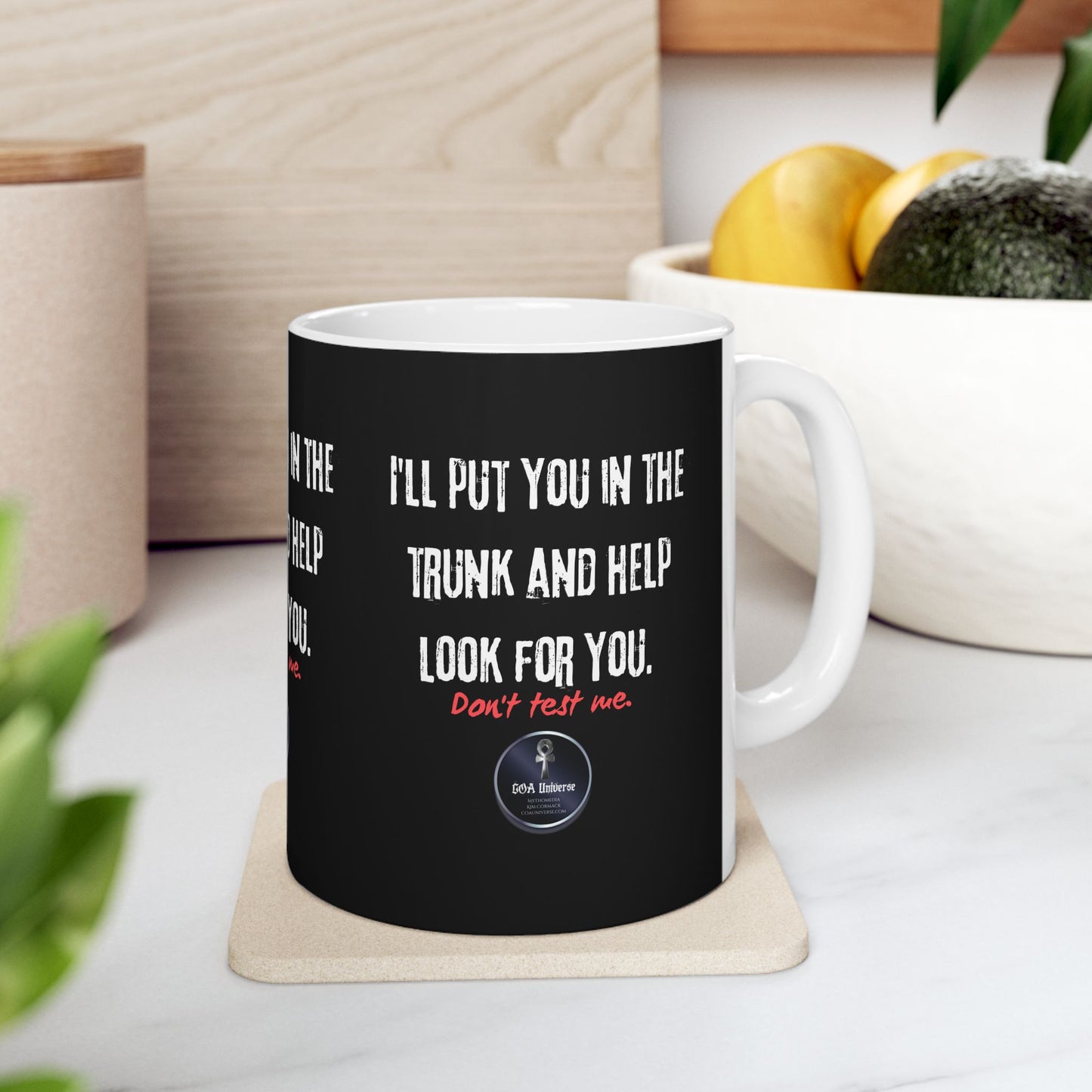 Funny Quote Dark Fantasy COA Readers Ceramic Mug - 11oz, 15oz