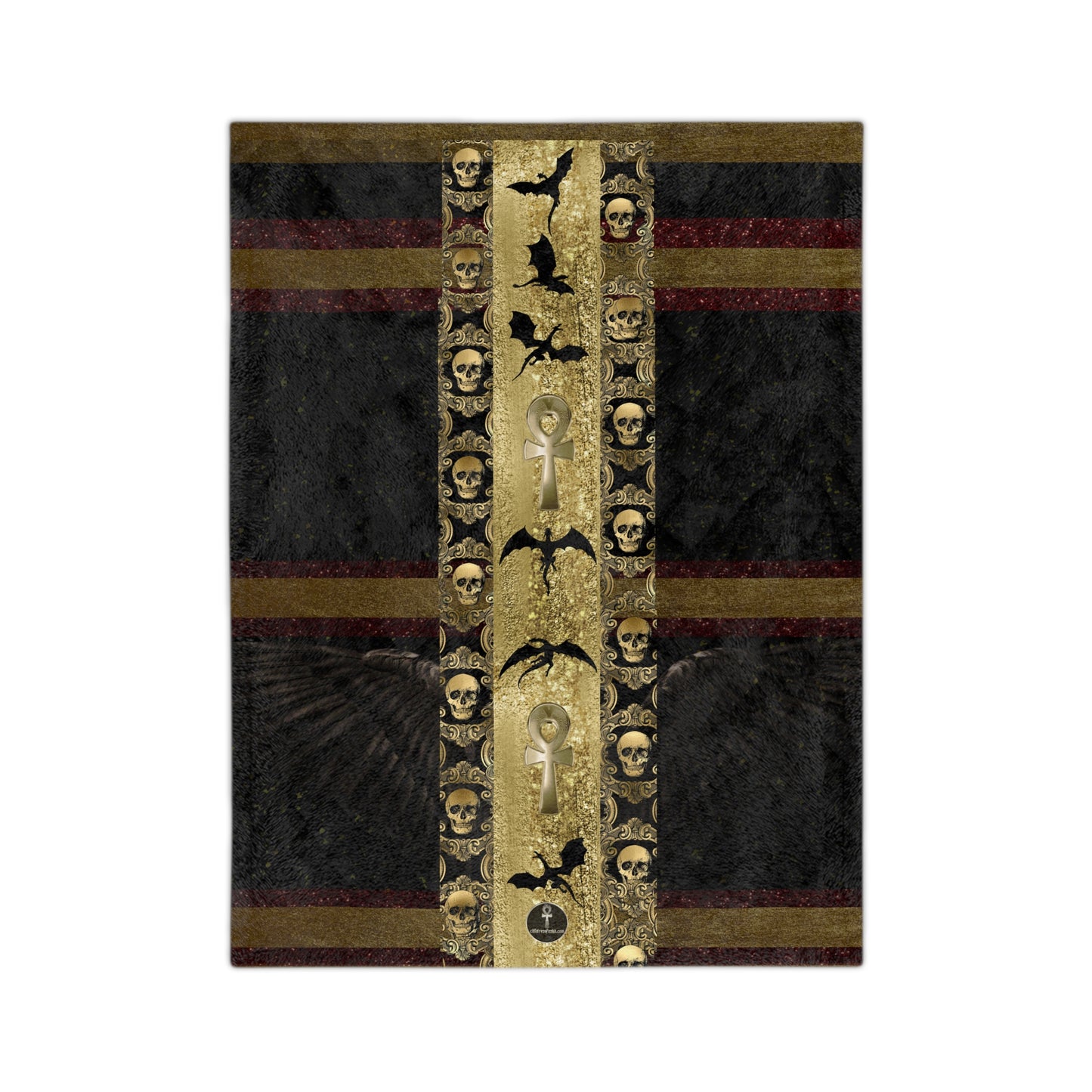 Velveteen Microfiber Blanket, COA Series, Children Of Ankh Universe Merch.