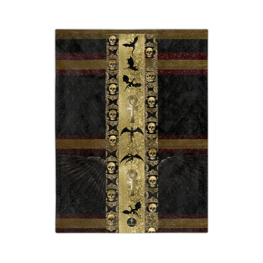 Velveteen Microfiber Blanket, COA Series, Children Of Ankh Universe Merch.