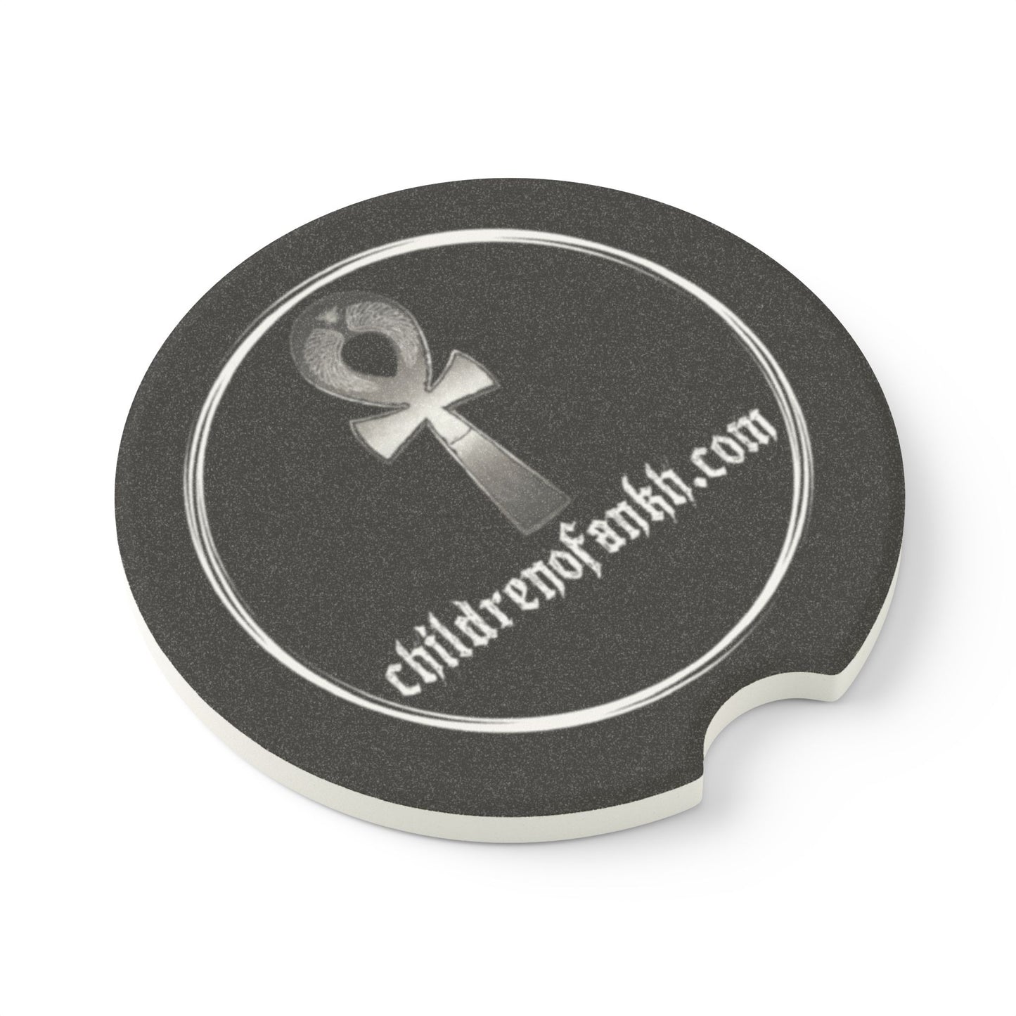 Soapstone Children Of Ankh Unniverse Car Coaster