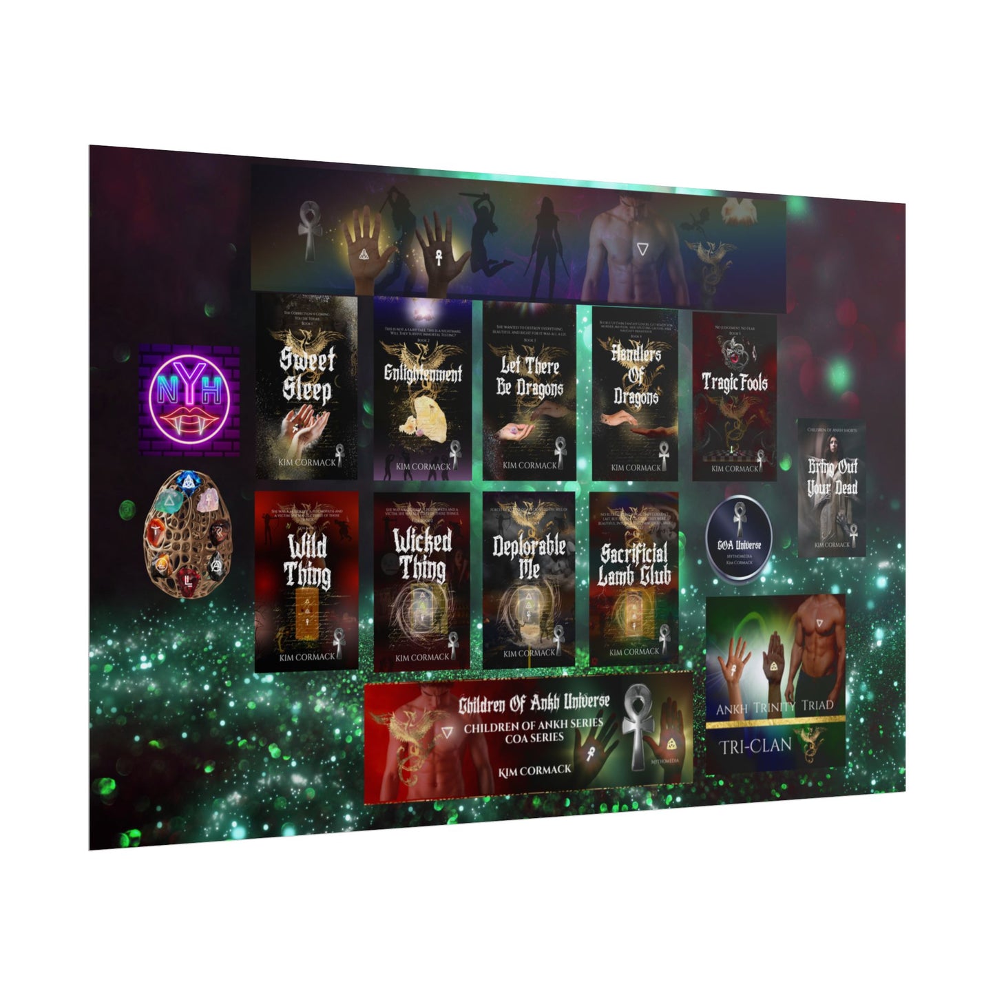 Rolled COA Universe Posters