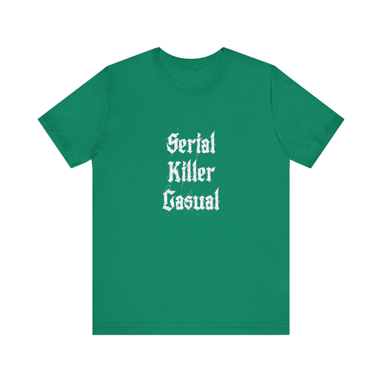 Unisex Serial Killer Casual Funny COA Universe Merch Jersey Short Sleeve Tee