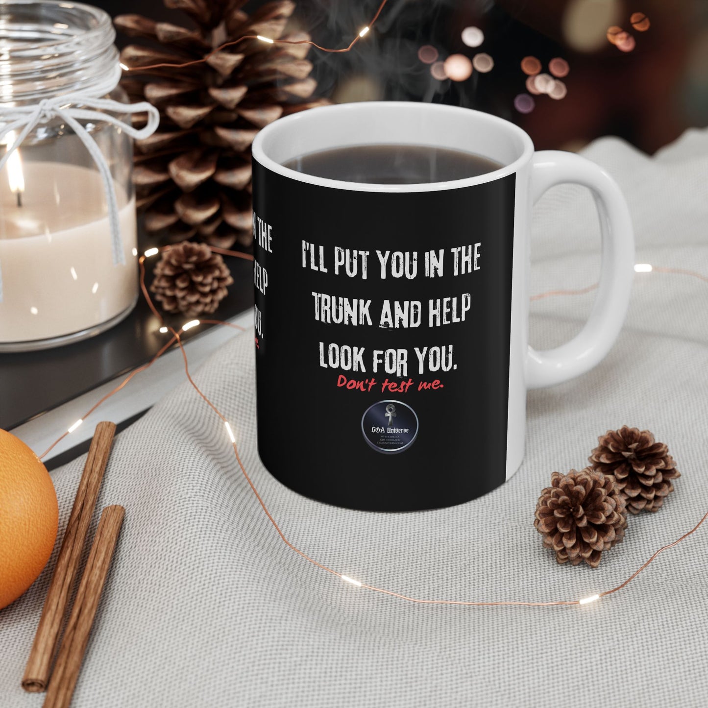 Funny Quote Dark Fantasy COA Readers Ceramic Mug - 11oz, 15oz