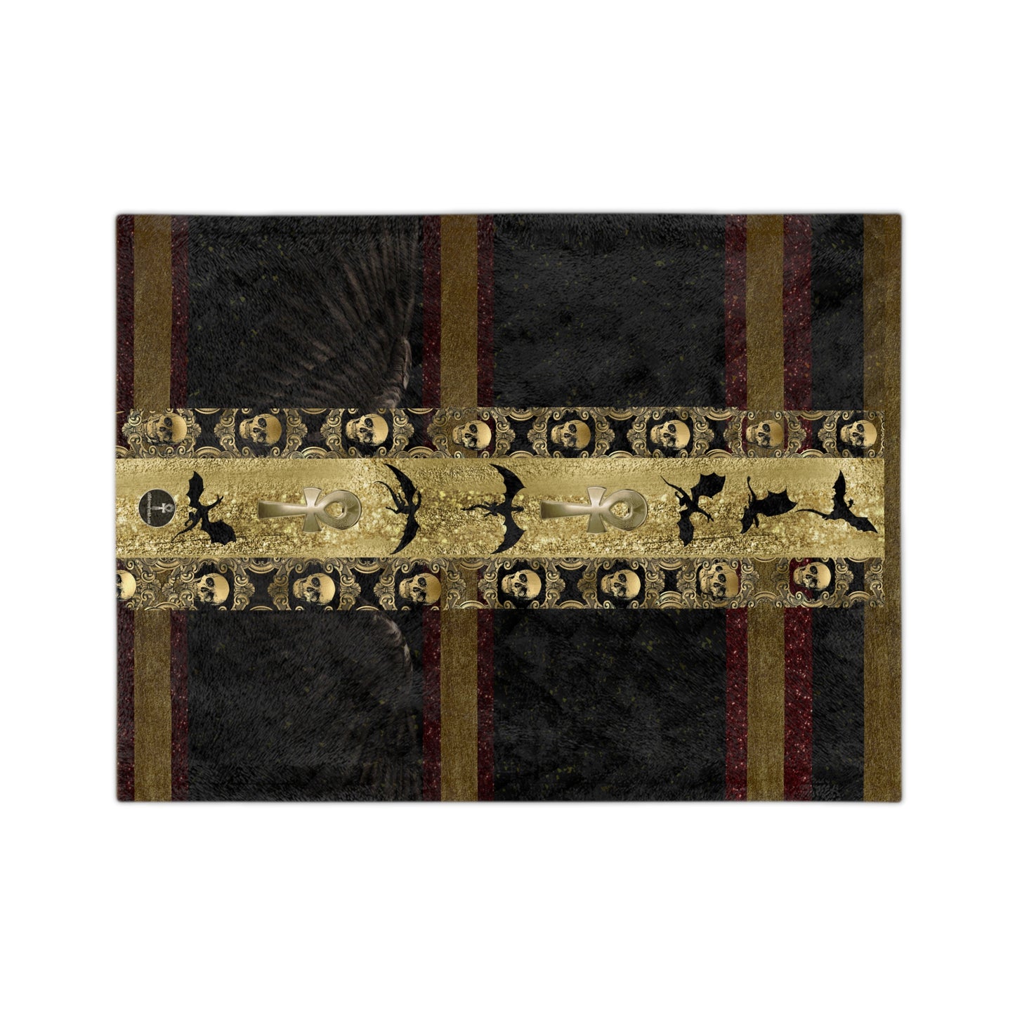 Velveteen Microfiber Blanket, COA Series, Children Of Ankh Universe Merch.