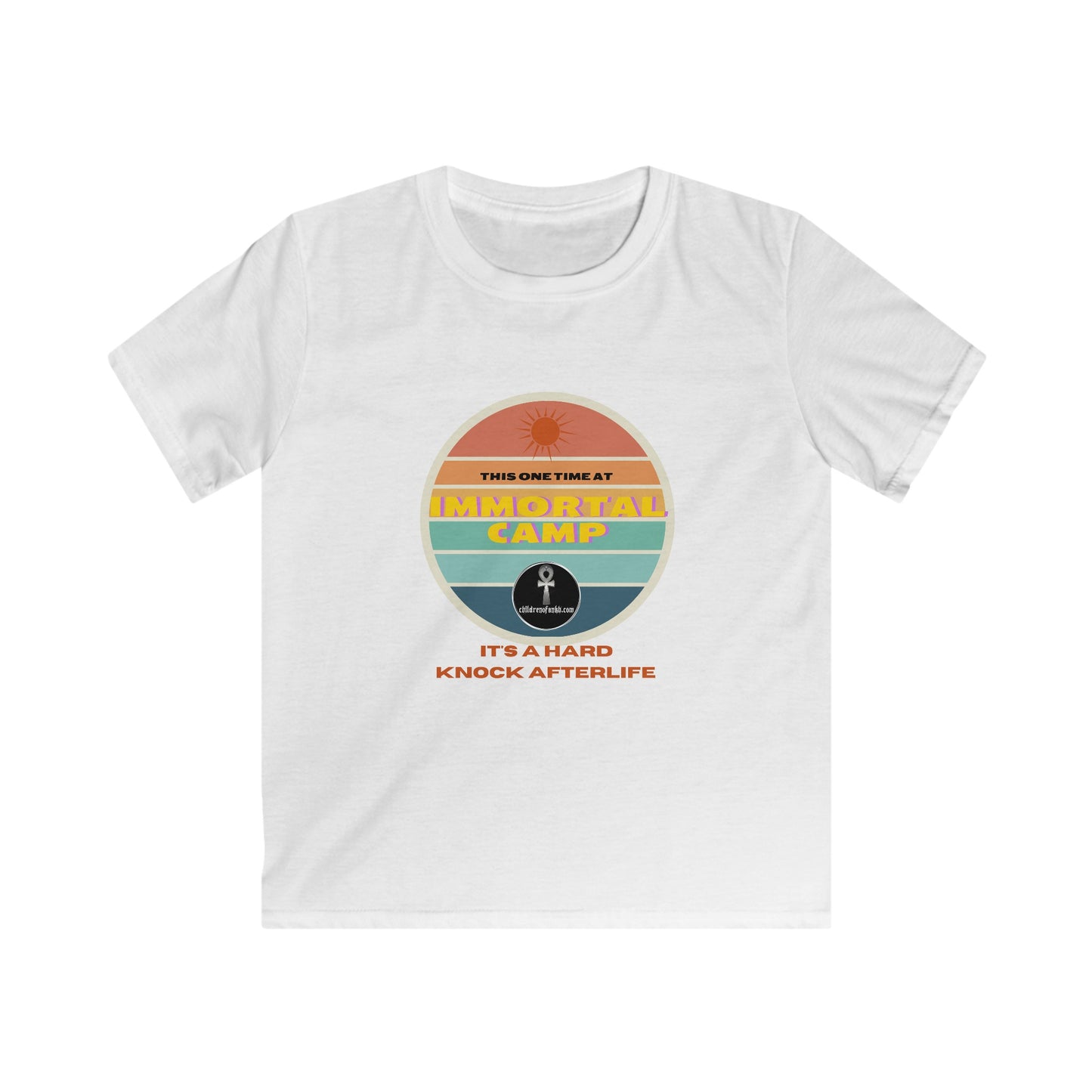 Kids Softstyle Tee Children Of Ankh Universe Scifi Dark Fantasy Merch