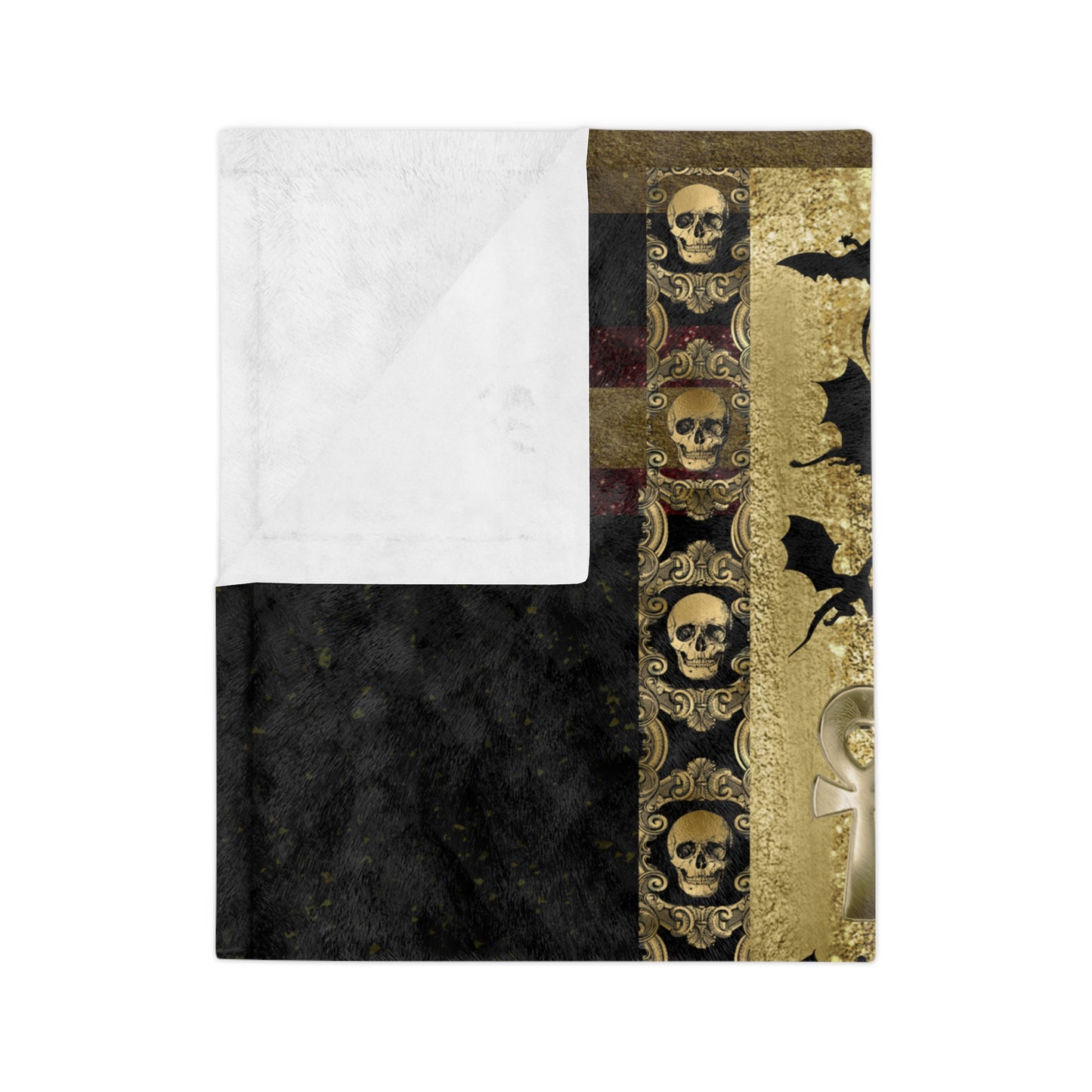 Velveteen Microfiber Blanket, COA Series, Children Of Ankh Universe Merch.