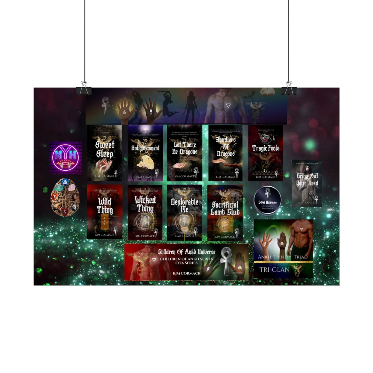 Rolled COA Universe Posters