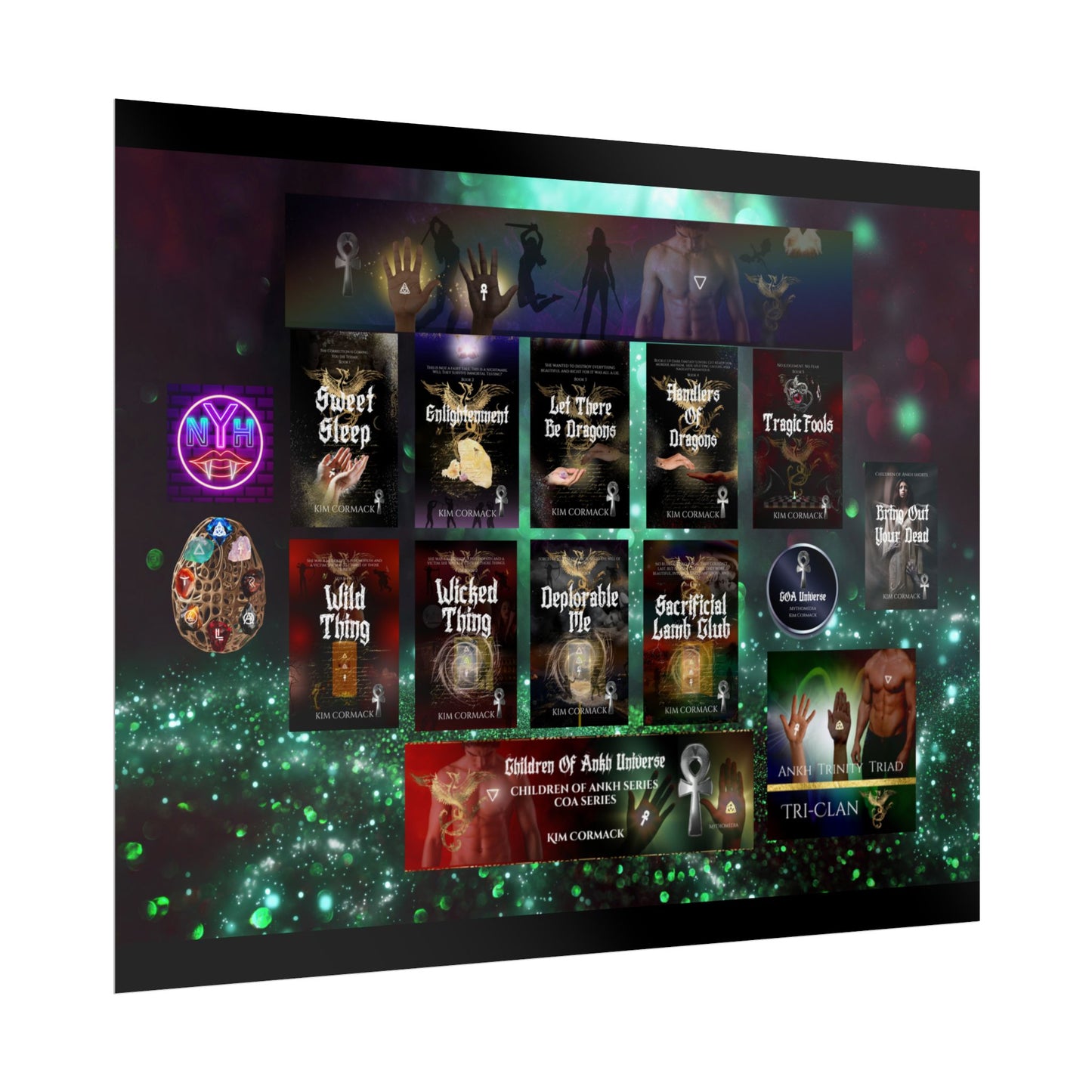 Rolled COA Universe Posters