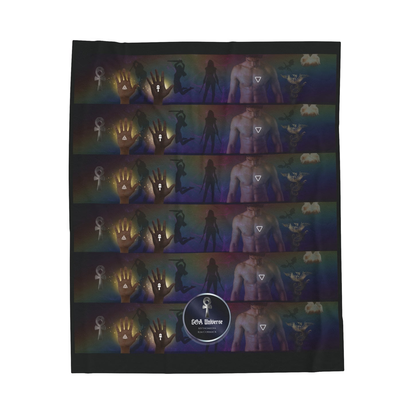 Velveteen Plush COA Universe Blanket