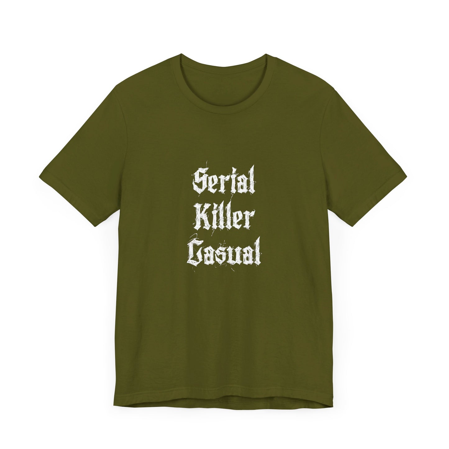 Unisex Serial Killer Casual Funny COA Universe Merch Jersey Short Sleeve Tee