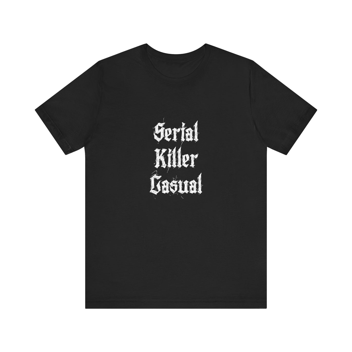 Unisex Serial Killer Casual Funny COA Universe Merch Jersey Short Sleeve Tee