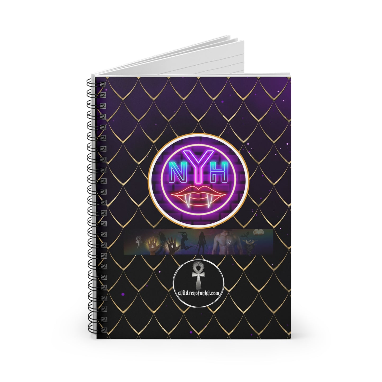 Spiral NYH New York Hive Notebook - Ruled Line
